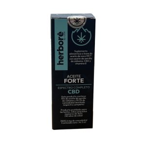 Aceite CBD sublingual forte herbore